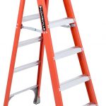 Best Fiberglass Step Ladders for Electricians and Home Electrical Work in 2026 Louisville Ladder 6-Foot Fiberglass Step Ladder, FS1506