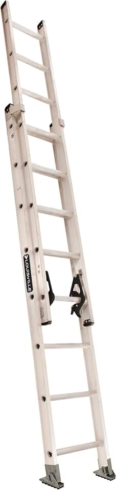 Louisville Ladder 16-foot Aluminum Extension Ladder, Type IA