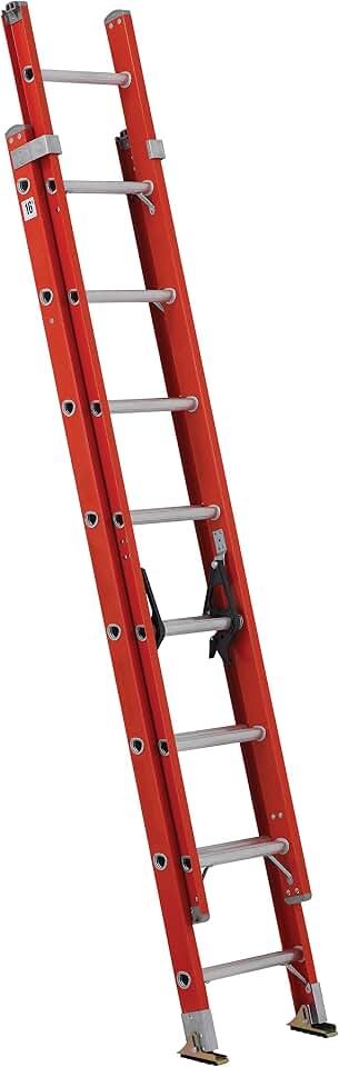 Louisville Ladder 16-foot Fiberglass Extension Ladder, Type IA