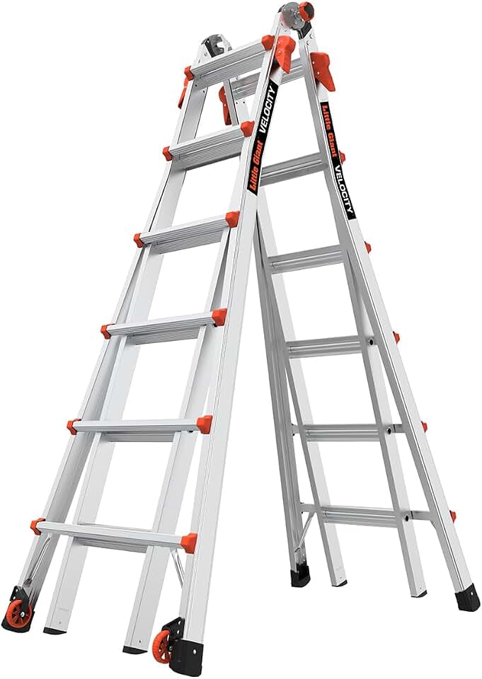 Little Giant Velocity M26 Multi-Position Aluminum Ladder