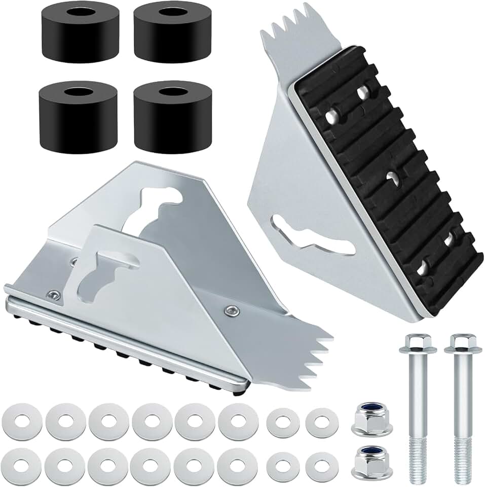 Aluminum Anti-Skid Shoe Kit for Extension Ladders