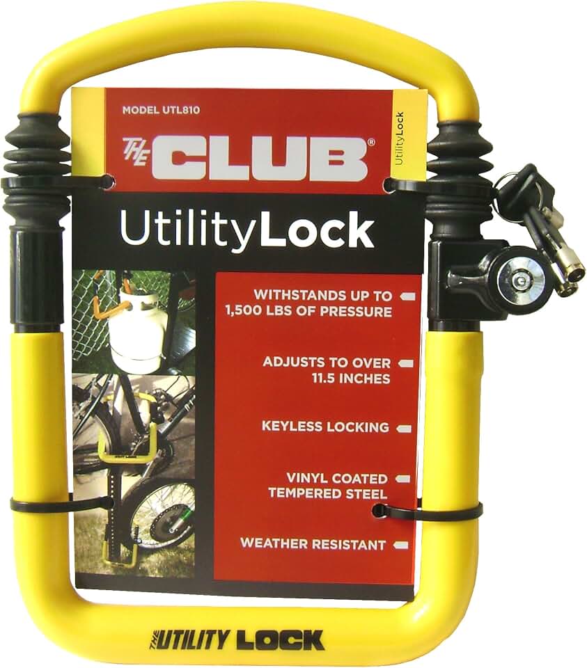 The Club UTL810 Utility Lock