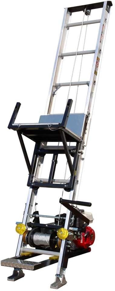 TranzSporter TP250 Ladder Hoist with Honda Motor