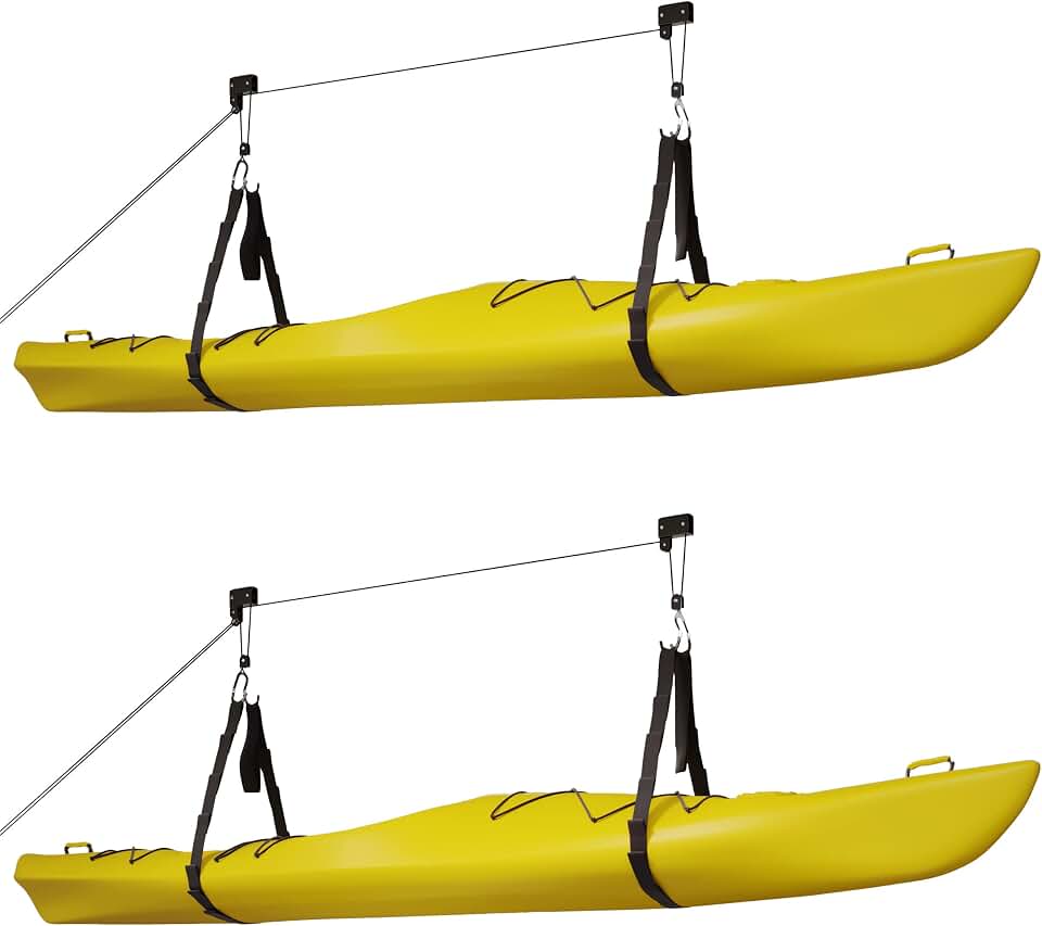RAD Sportz Kayak Hoist 2-Pack for Ladders and Canoes