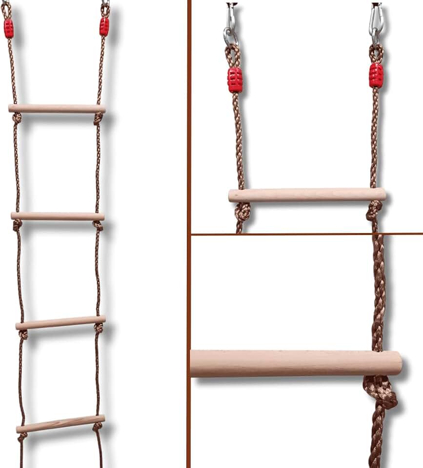 ISOP 10 ft Swing Set Rope Ladder