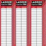 Best Ladder Inspection Tags and Safety Labels in 2026 Ladder Inspection Labels, 120-Pack