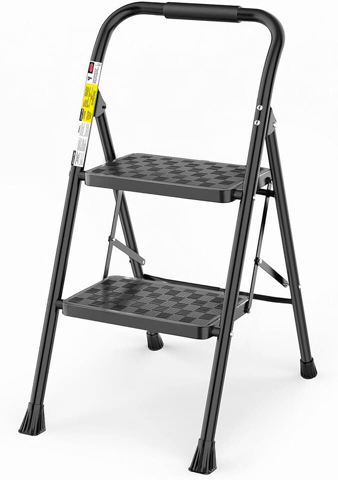 HBTower 2-Step Folding Step Stool