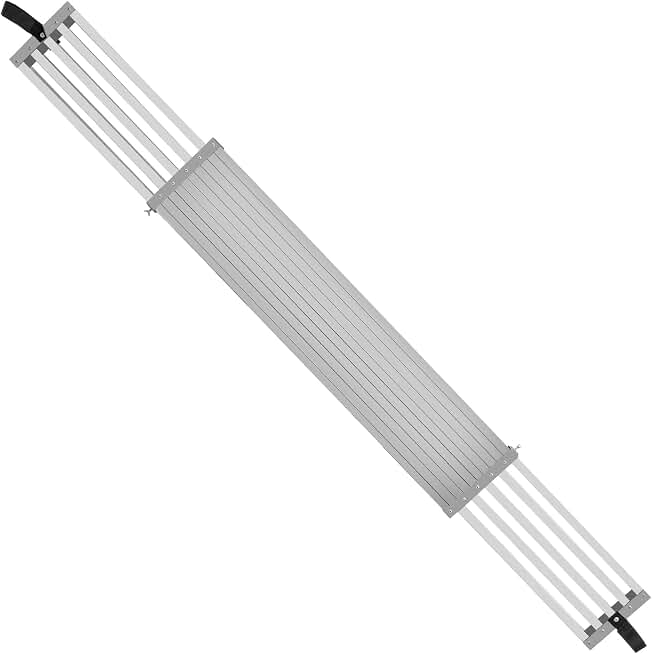Happybuy Telescoping Aluminum Work Plank, 9-15 ft