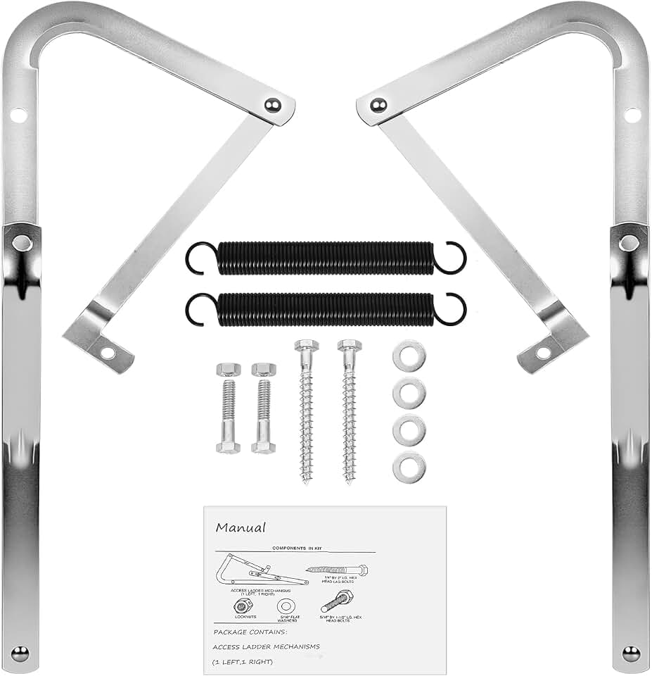55-1 Attic Ladder Spreader Hinge Arms with Springs