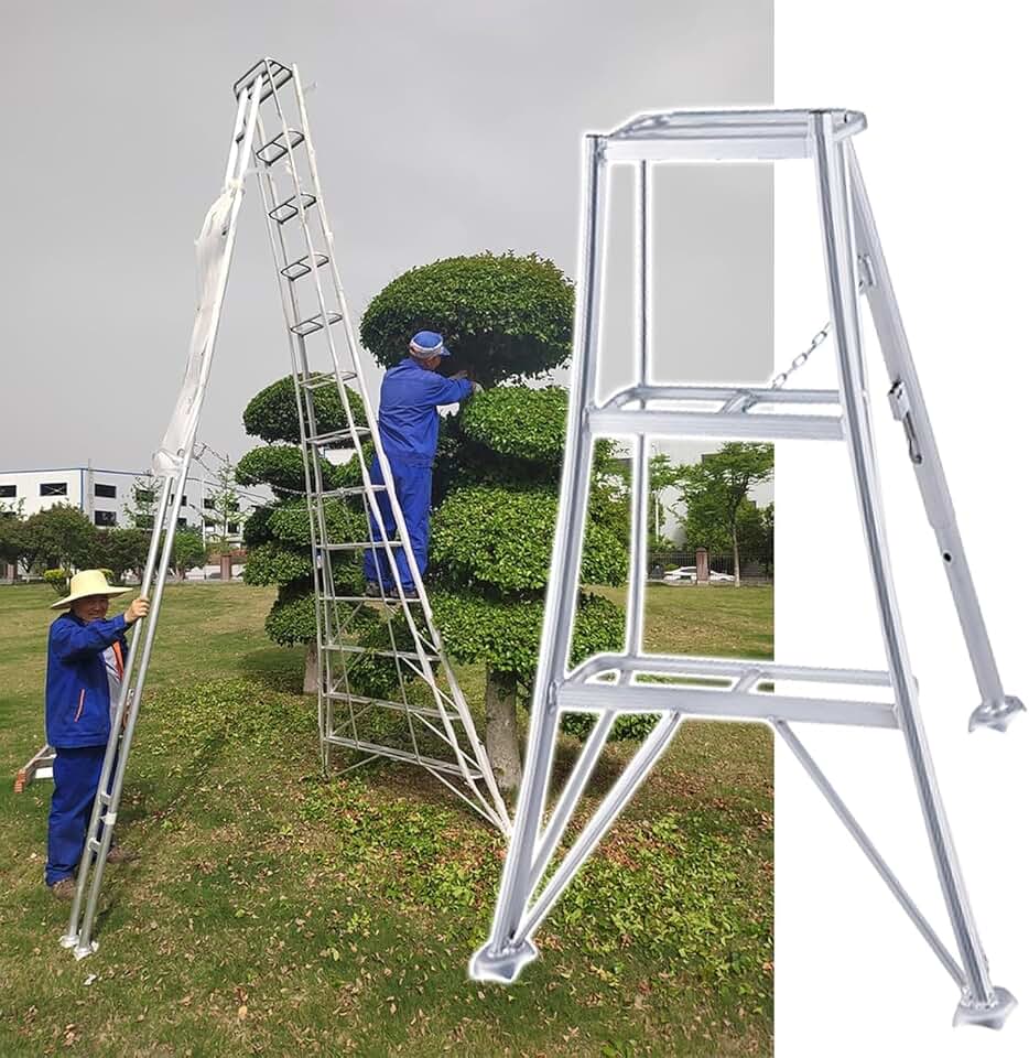 3-Step Patio Pruning Tripod Ladder